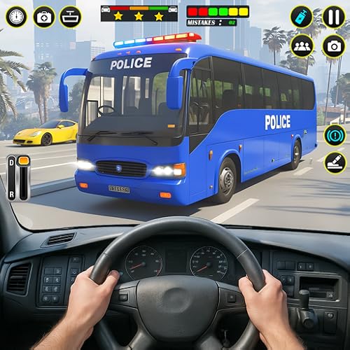 US Police Car Driving and Plane Simulator Game