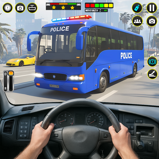 US Police Car Driving and Plane Simulator Hummer Game