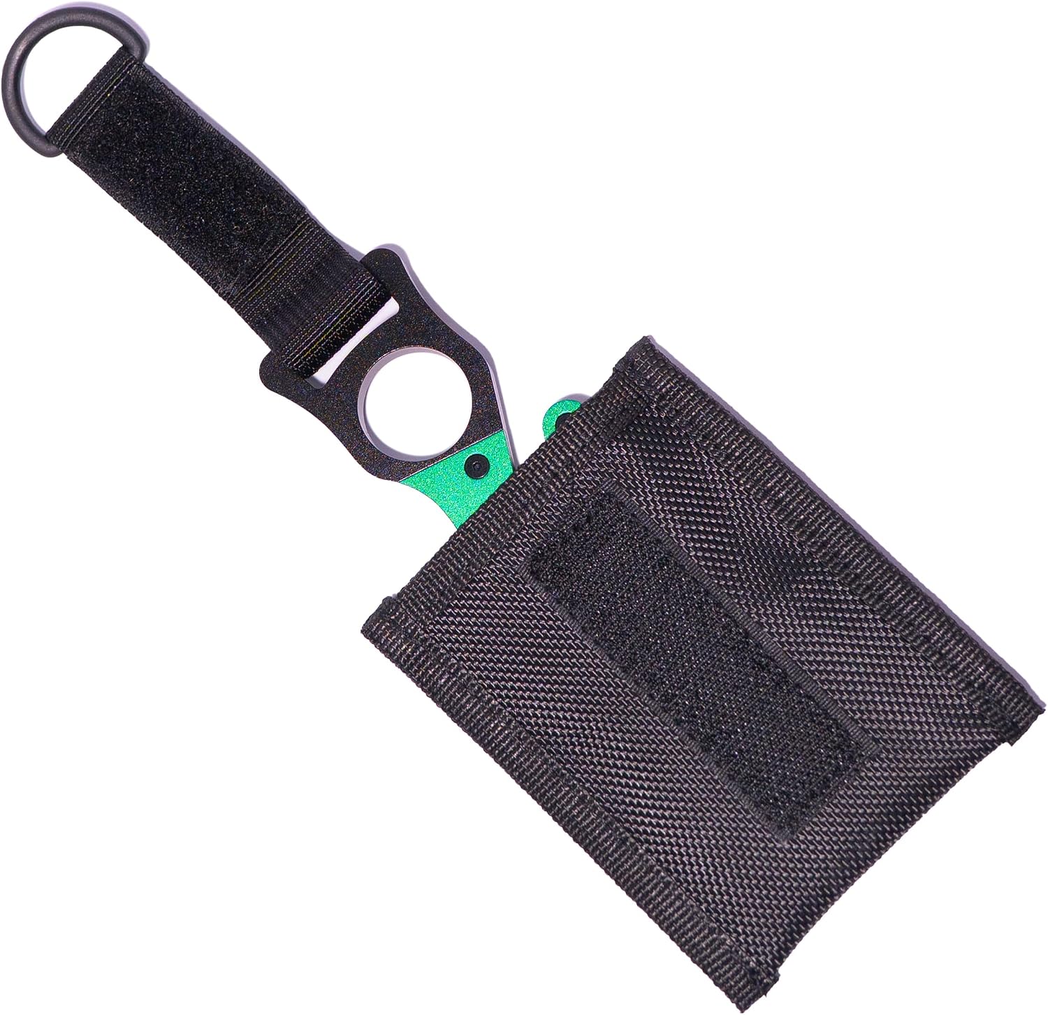Premium Aluminum Safety Line Cutter – Compact Blade with Interchangeable Ceramic Blades & Durable Nylon Sheath