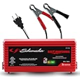 Schumacher Electric 2A Car Battery Charger and Maintainer, 3-in-1 Solution, for 6V/12V Power Sport, Automotive, and Marine Batteries, SP1296