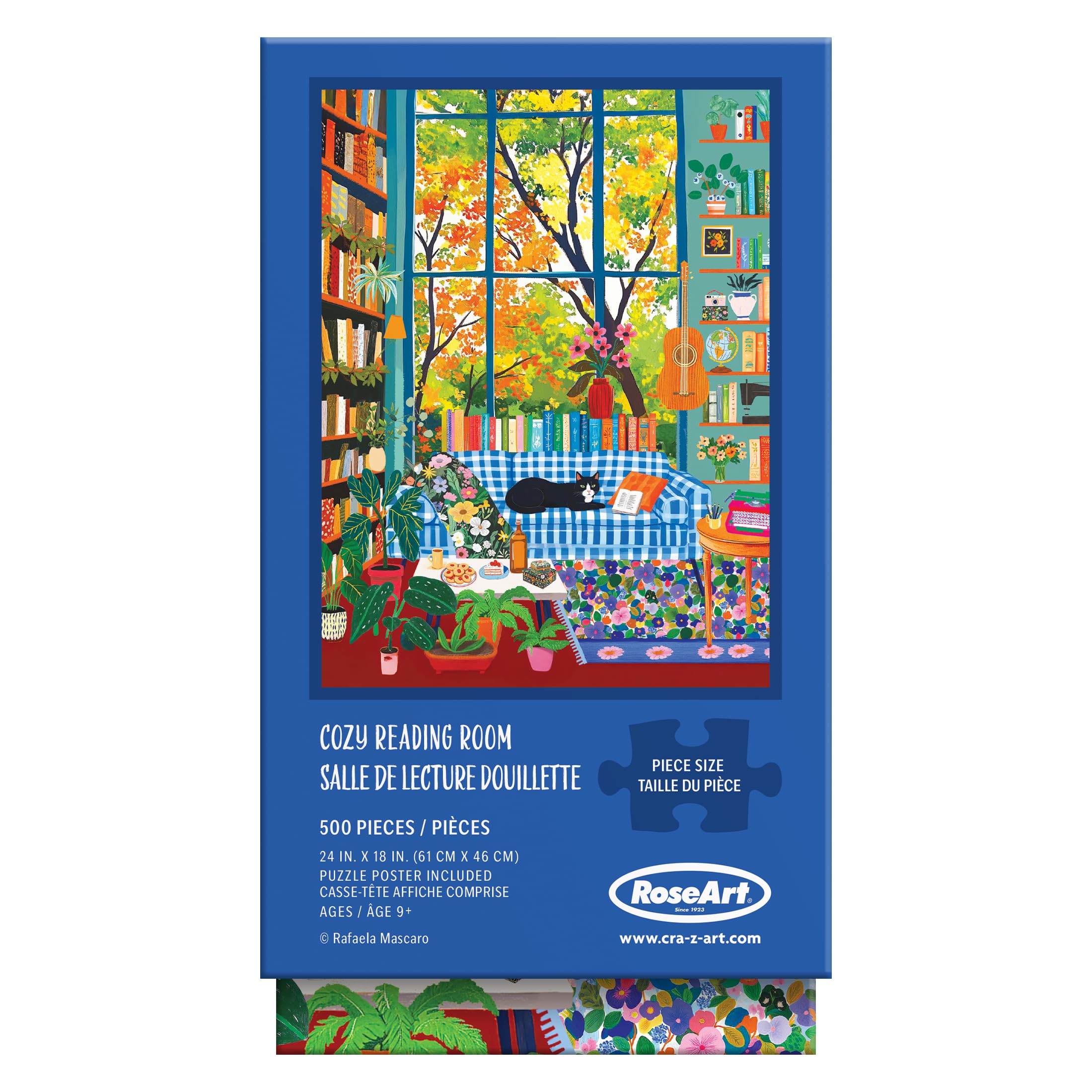 Amazon.com: RoseArt - Vertical Visions - Cozy Reading Room - 500