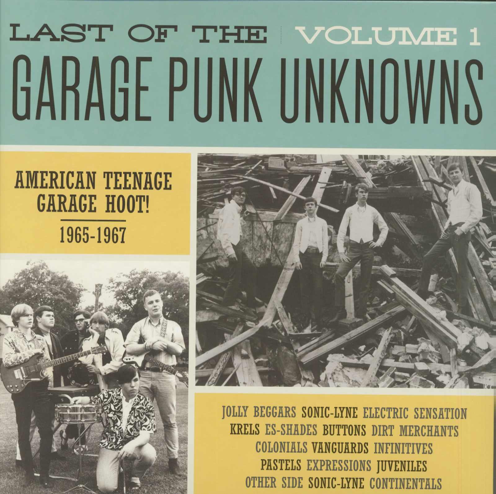 Various Artists Garage Punk Unknowns - The Last Of... Vol.1 LP New 700498010917