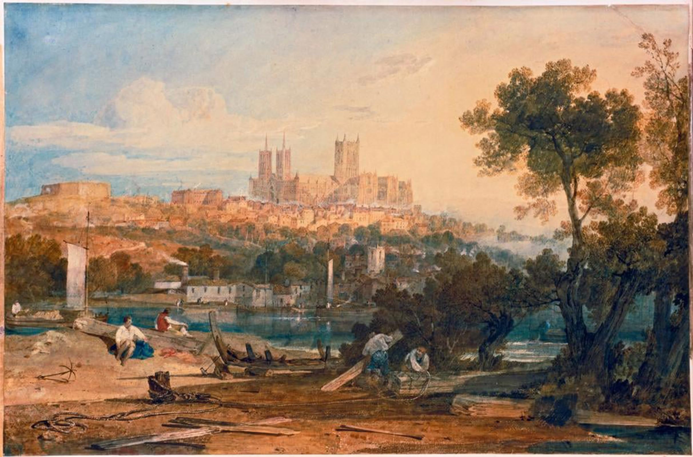 POSTERIIk Famous Print Pop Art Wall Art Graffiti Cathedral From the Holmes by Mallord William Turner Art Prints for Home Decor 60x90cm