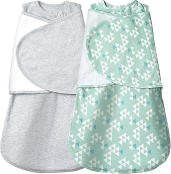 Baby Sleep Sack Swaddle 3-Way Adjustable Wearable Blanket 100% Cotton.