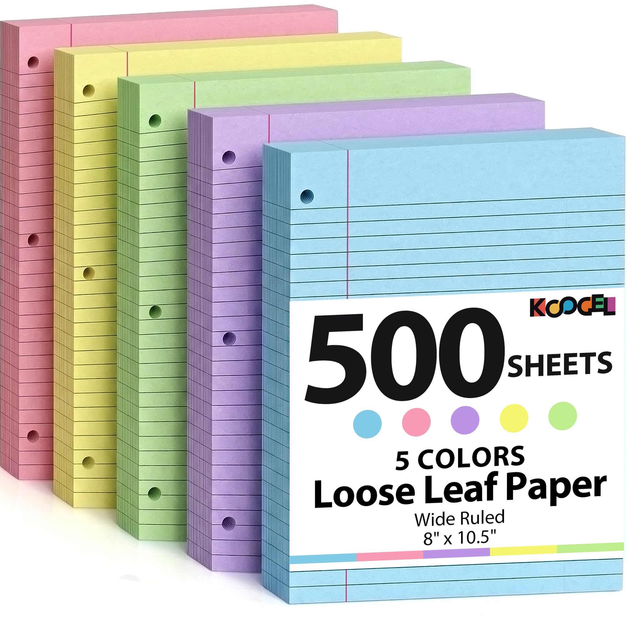 Koogel Colored Filler Paper