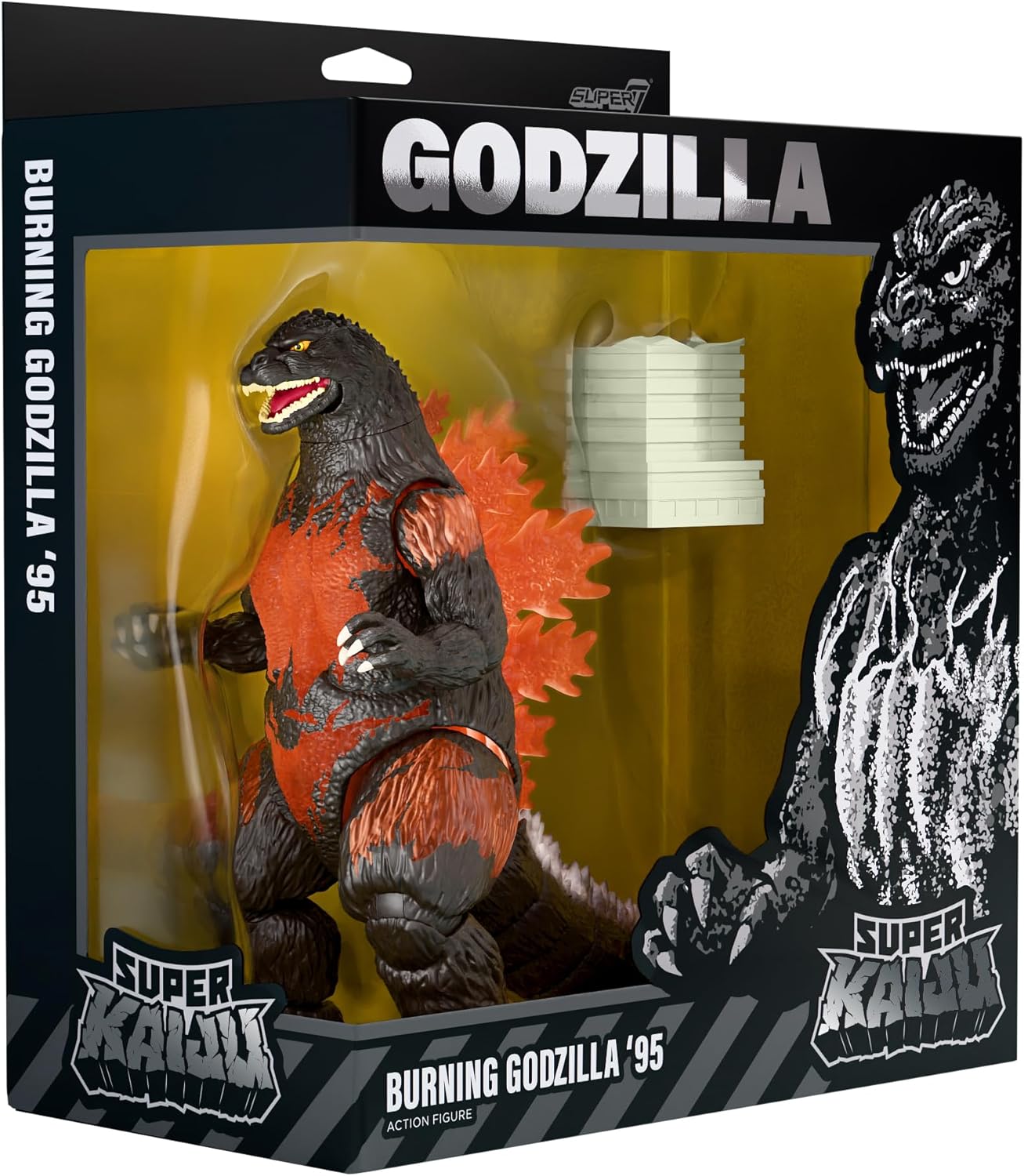Super7 Toho Super Kaiju Wave 02 - Burning Godzilla (1995) Action Figure