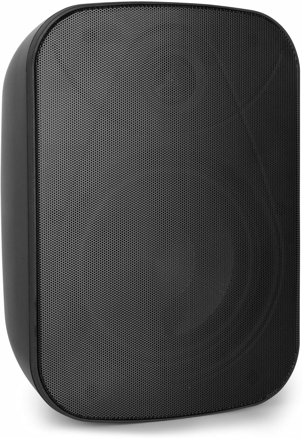Power Dynamics BD80TB Altavoz para Interior/Exterior, woofer de 8", 70v/100v o 8 Ohmios, ABS con protección UV, Potente, Montaje Horizontal o Vertical, Ideal para terrazas, Jardines, etc, Color Negro