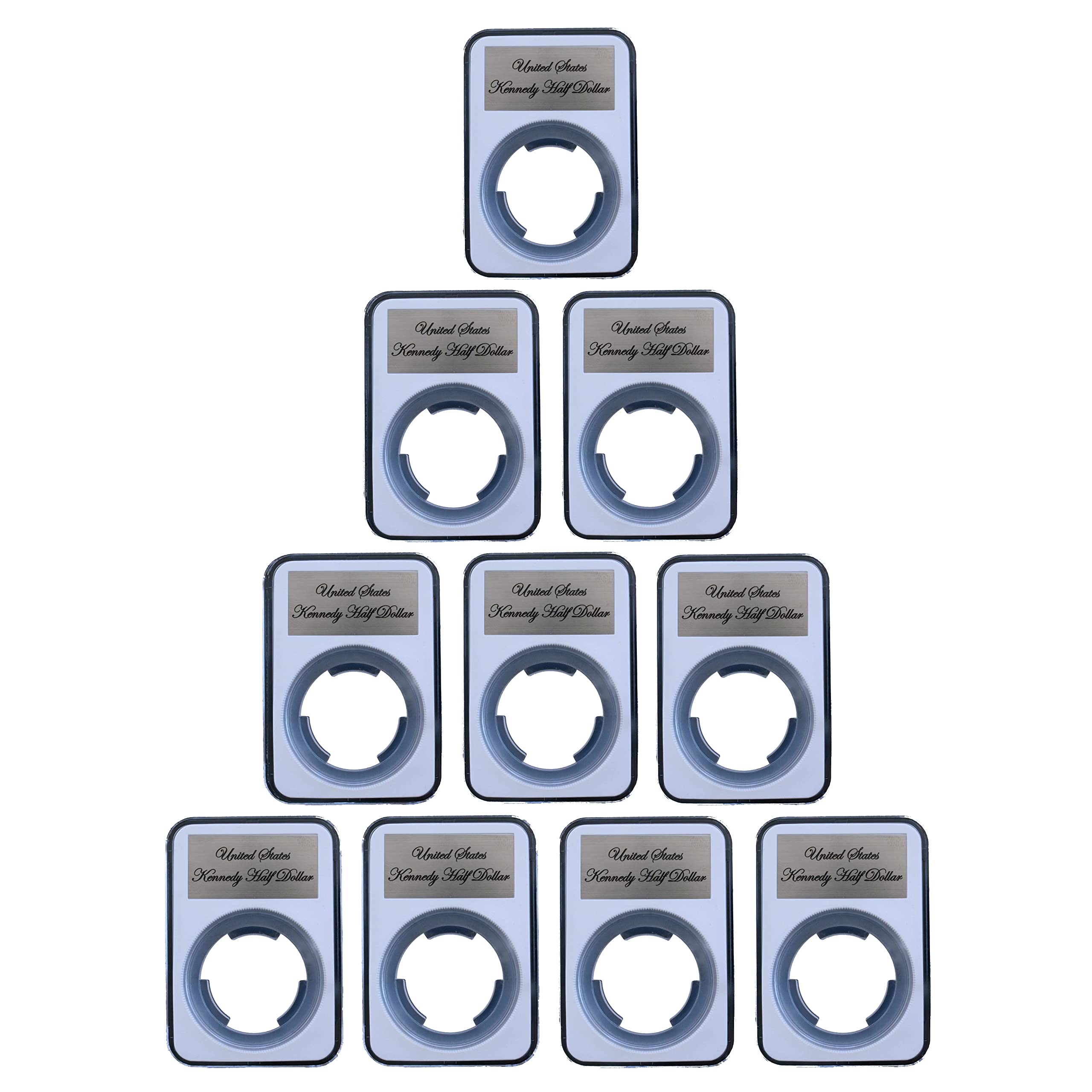 Soporte para monedas de medio dólar Ursae Minoris pack de 10 8