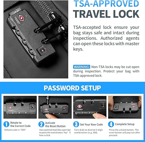 Miniatura 4 de Kuvictewl Airback Vacpack Aspiradora de Mochila, Negro, 60 l, Viajes