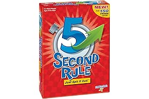 5 Second Rule Game - Party Card Game for Fast Thinking Fun