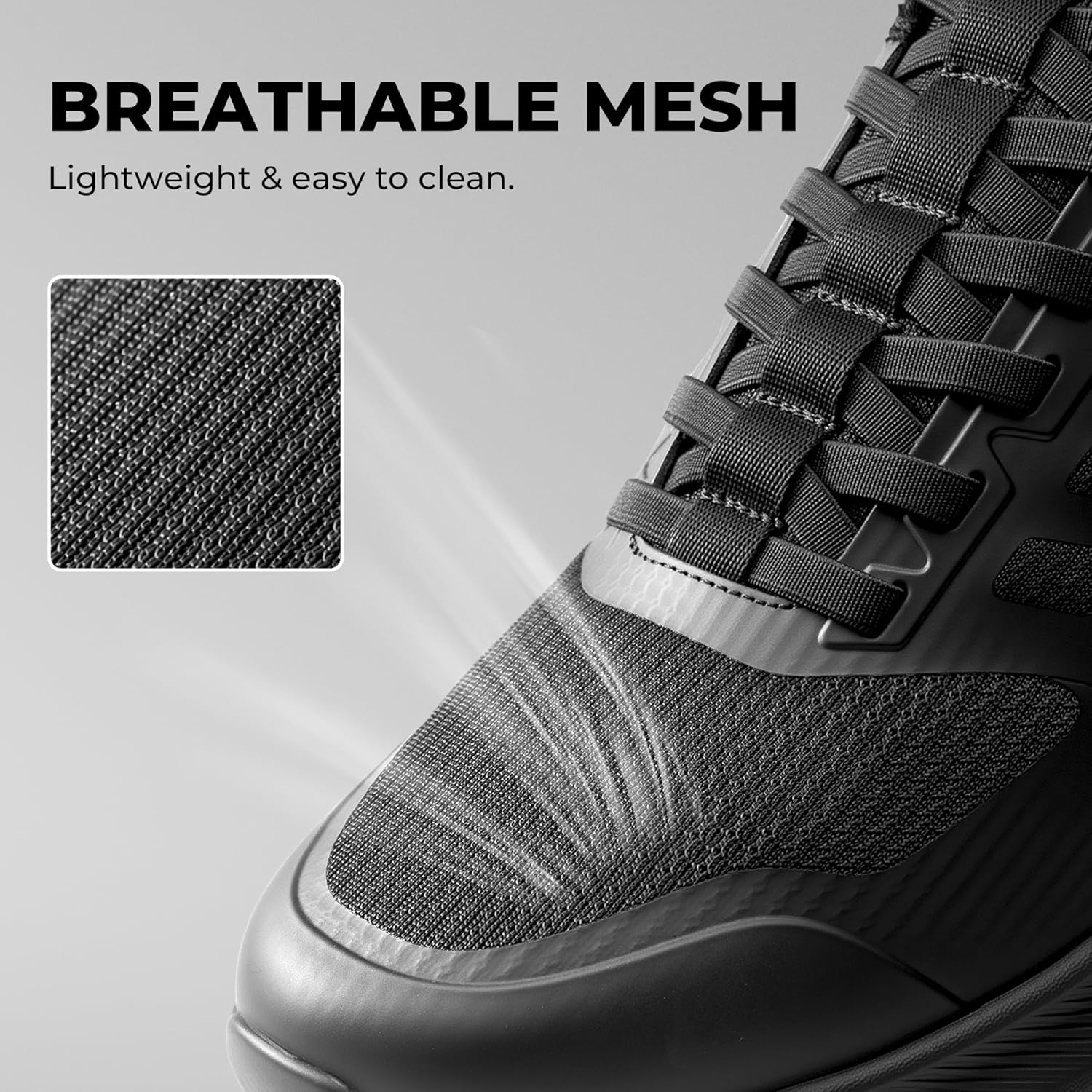 NORTIV 8 Men's Slip On Walking Shoes Cushioning Hands Free Non Slip Comfortable Workout Running Tennis Jogging Athletic Gym ActiveFloat Fashion Sneakers - Image 7