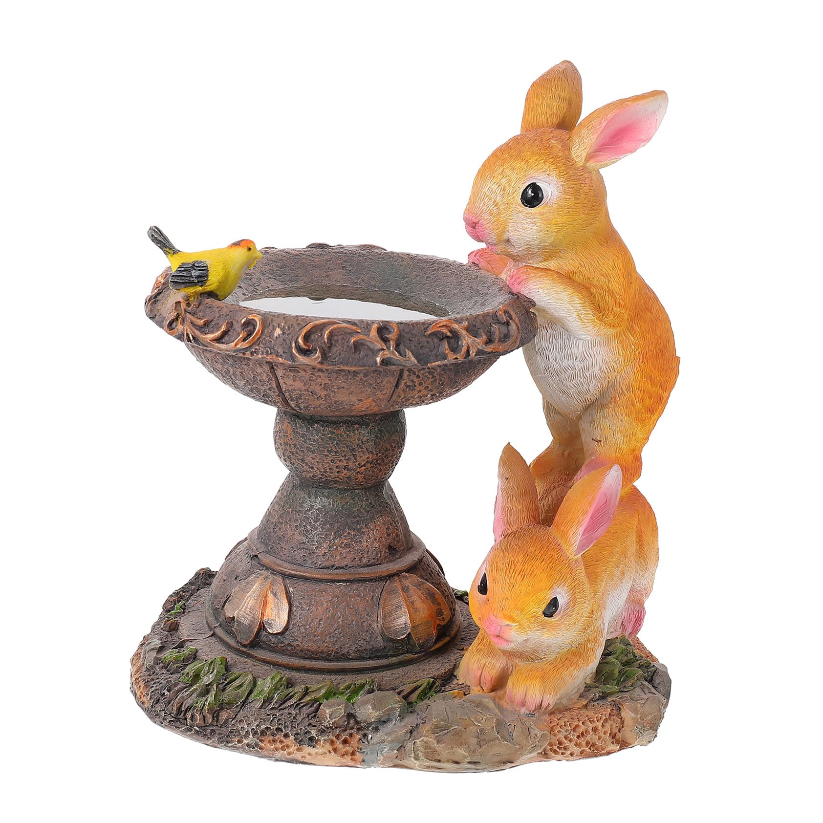 Lampe solaire pour lapin illumine votre jardin chaque soir avec charme