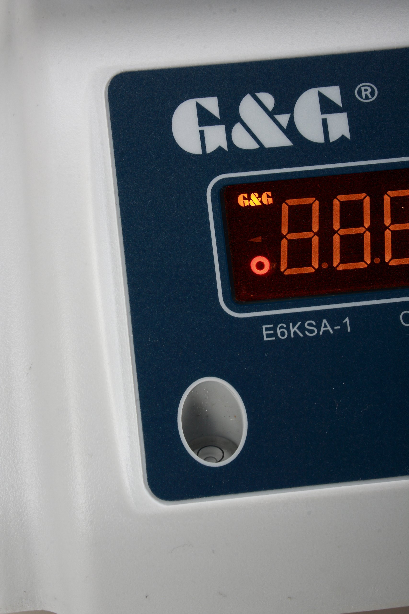 G&G 3kg/0,5g ES Baureihe, IP67 wasserdichte & staubdichte Küchenwaage, Präzisionswaage Industriewaage Tischwaage