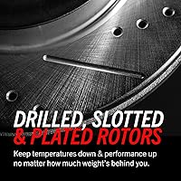 Vista 6 de Power Stop KC1857-36 Front Z36 Kit de freno de remolque y camión con pinzas