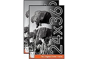 MCS Original Poster Frame 24x36 Black: The Perfect Wall Decor