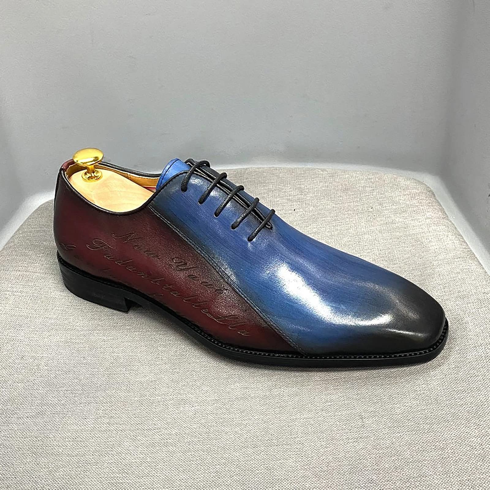 Amazon.com: Mens Dress Leather Lace-Ups Business Casual 
