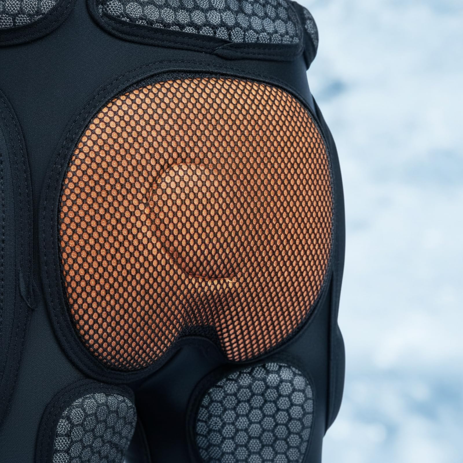 Gralara Short Protection avec uillères Extensible Short Protection Rembourré Souple Sécurités Corporelles pour Skieurs