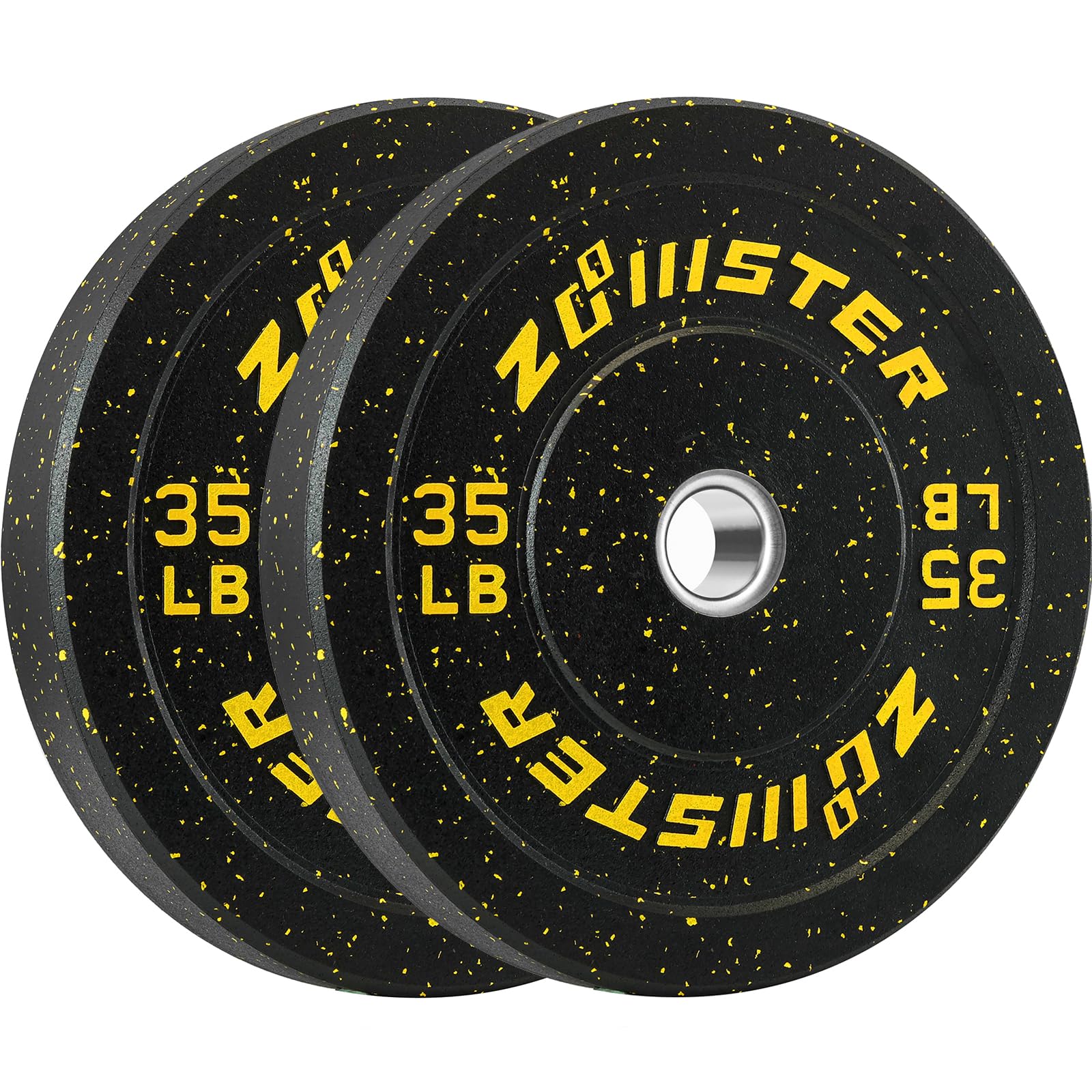 Bumper Plate Olympic Weight Plate High Bounce Bumper Weight Plate with Steel Insert Strength Training Weight Lifting Plate