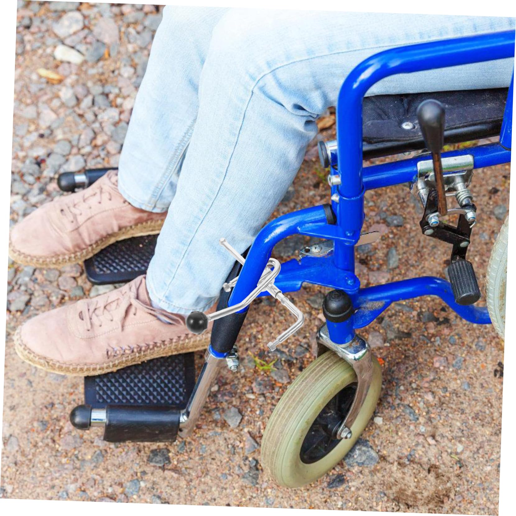 Beavorty Elevating Footrest Support Replacement Lifter for Wheelchair Fitting Long-Lasting Leg Cushion Lifter