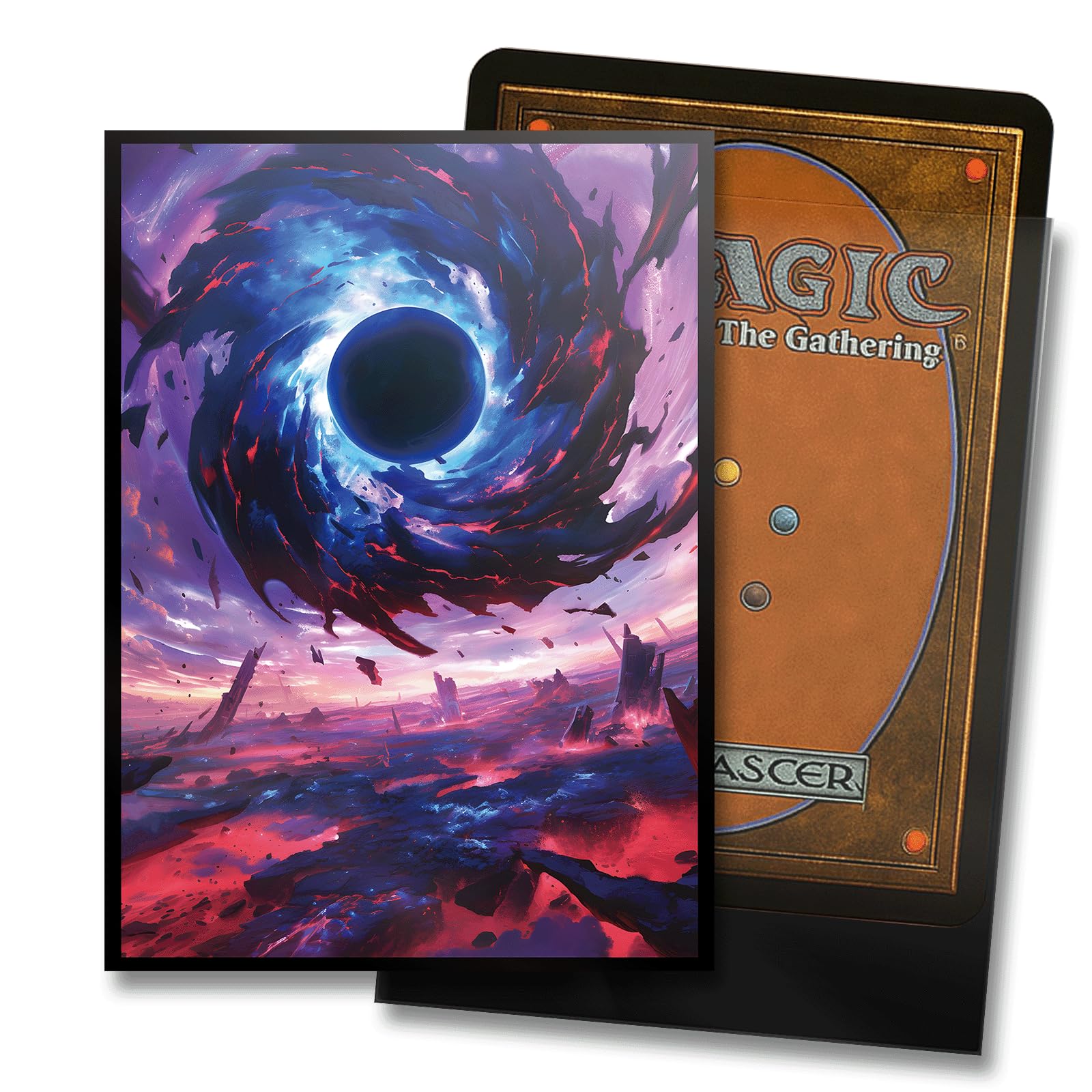 black hole card mtg Amazon.com: MTG Card Sleeves - Black Hole Damnation