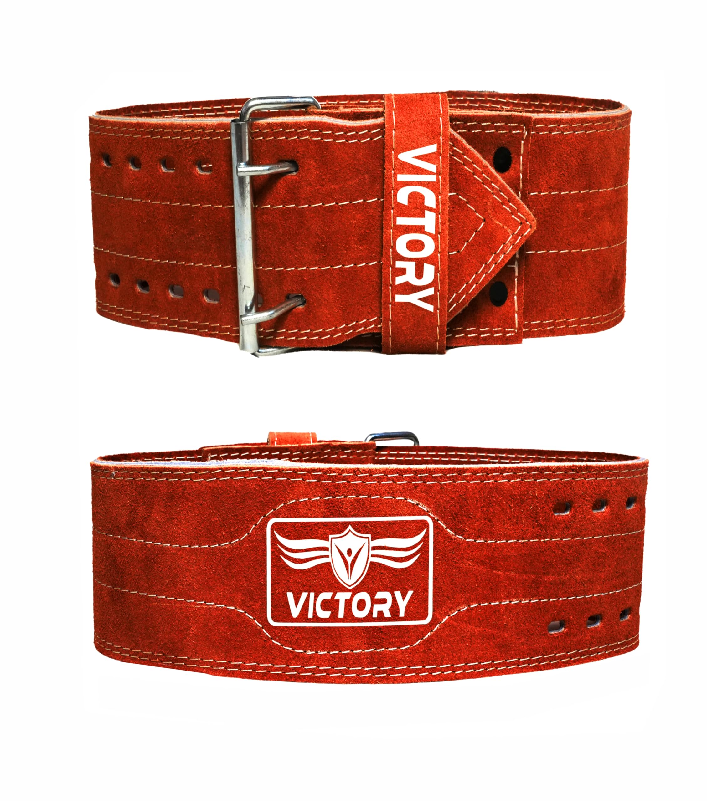 VICTORY Weight Lifting Belt, Genuine Leather Weight Lifting Belt 4" inch Durable Comfortable Lower Back Support for Men Women | Body Fitness Gym Back Support Weightlifting Belt (B0BV79MFK4) Amazon Price History, Amazon Price Tracker