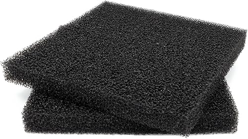 Vista 9 de ALEGI 8 esponjas de espuma para filtro de acuario de 9 x 9 x 1 pulgadas, almohadilla de filtro de hoja gruesa para pecera, espuma cortada a medida