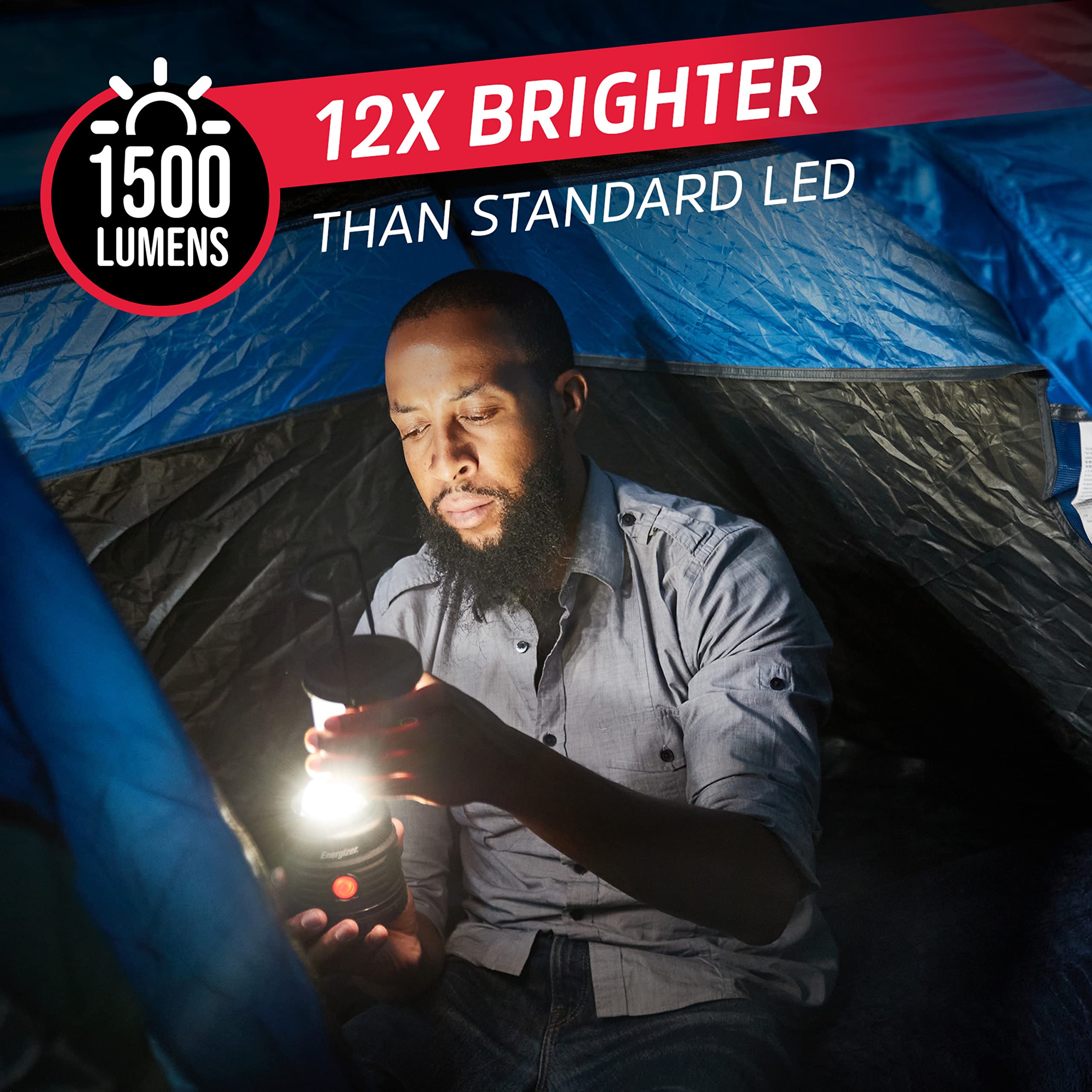 Amazon.com: ENERGIZER LED Lantern X1500 (2-Pack), IPX4 Water
