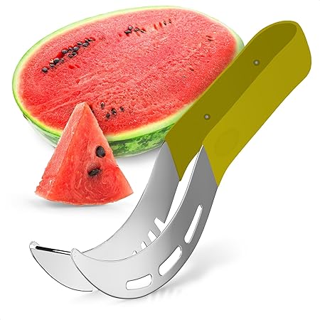 Watermelon Cutter Slicer Tool - Stainless Steel Watermelon Slicer Cutter