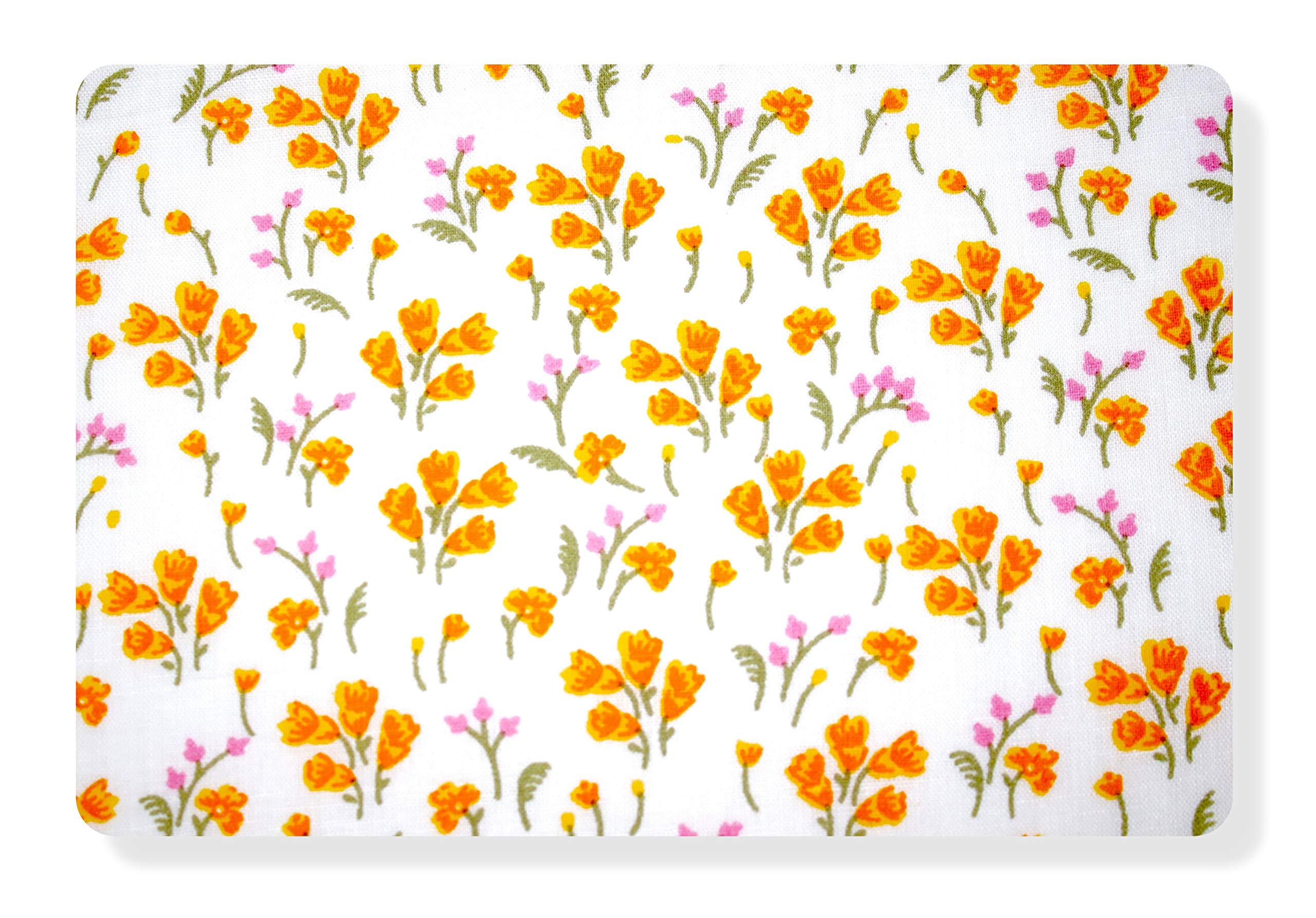 RJFabrics Women's Pure Cotton Floral Printed Unstitched Running Dress Material Fabricfor Kurti/Kurta Top/Salwar Suit/Shirt/Skirt