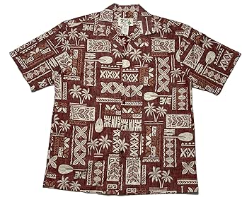 Red Tapa Men’s Shirt main image 0