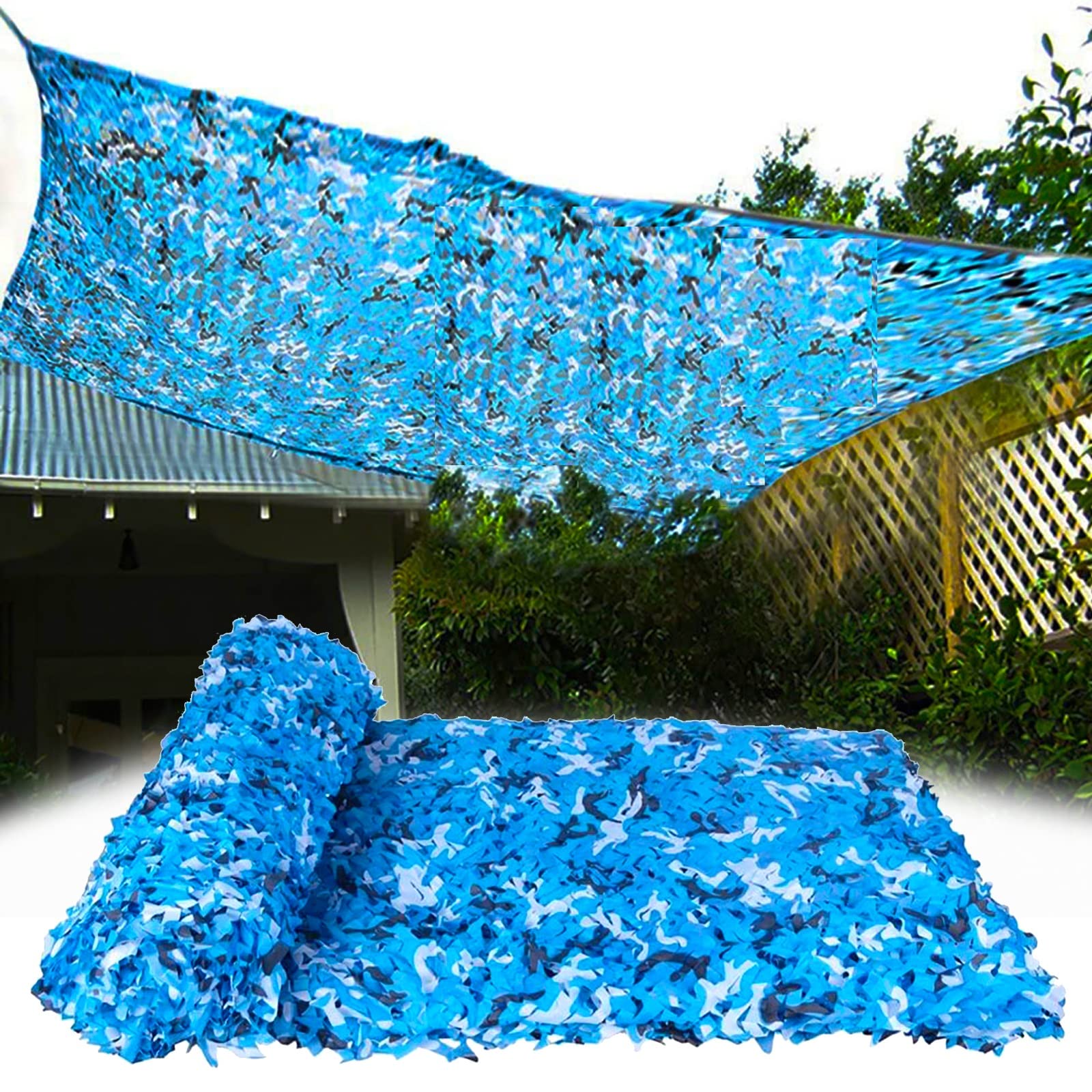 Oudini 1.5*9M Lightweight Camouflage Net Sunshade Camo Net For Hunting, Camping, Shooting, Car Cover, Camping/1.5 * 9M