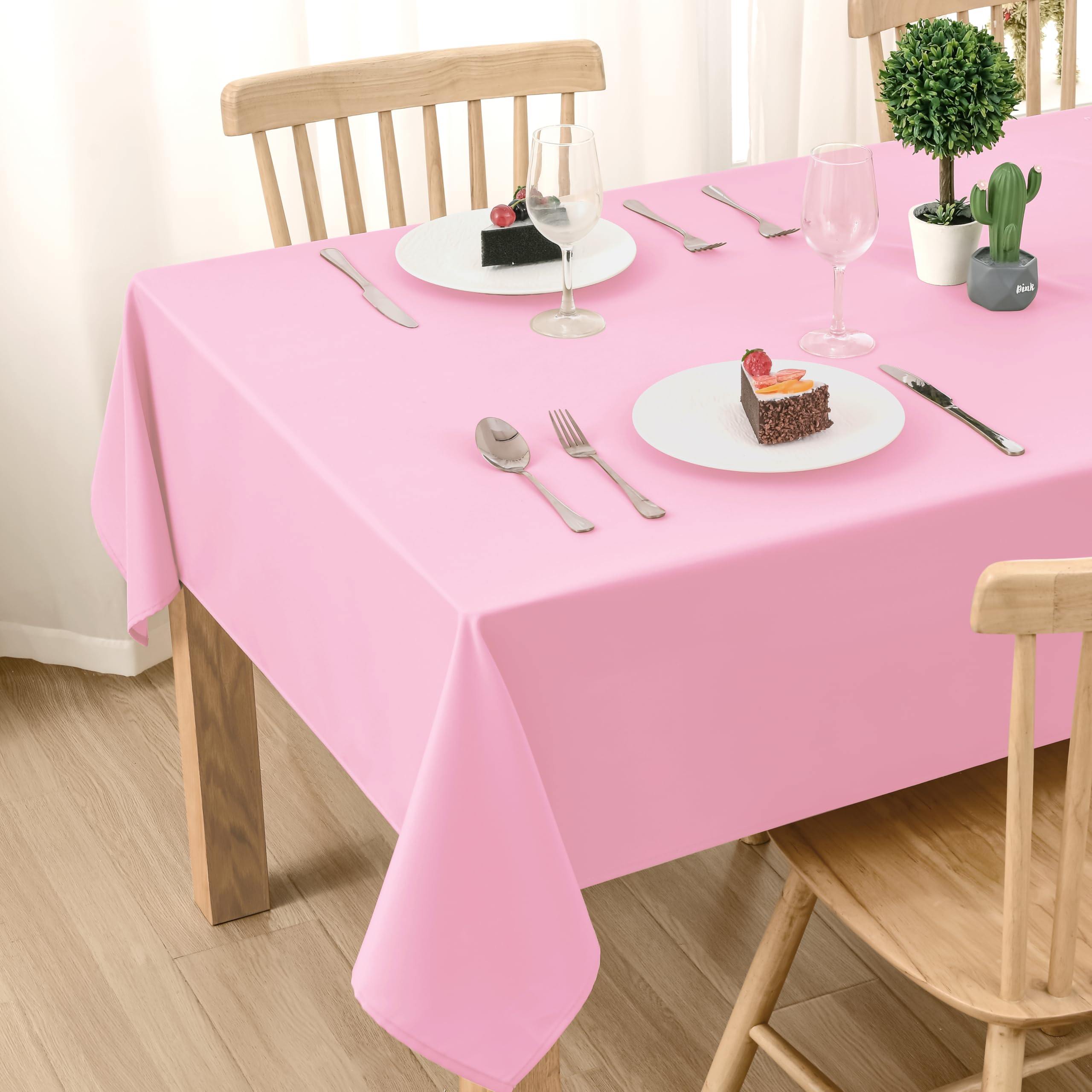 DWCN Einfarbige Tischdecke