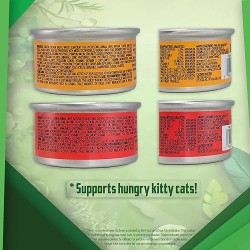 Miniatura 2 de Kirkland Signature Chunks in Salsa Variedad 18 latas de comida húmeda para gatos  Recetas de salmón y pollo Tapa de lata de silicona  Paquete