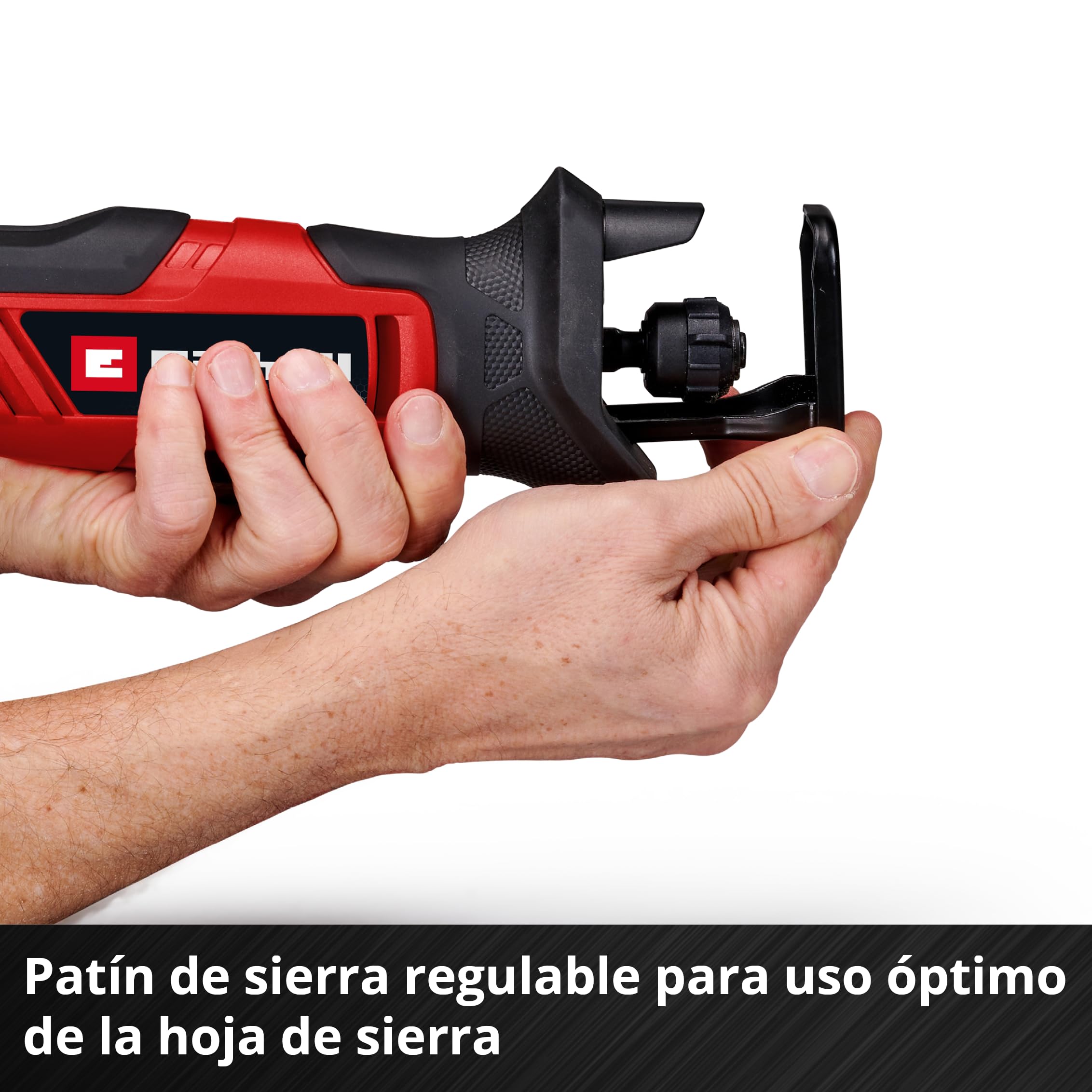 Einhell Sierra universal con batería TE-AP 18/13 Li-Solo Power X-Change (18 V, 13 mm altura de carrera, 50 mm profundidad de corte en madera, diseño manejable, incl. accesorios, sin batería)