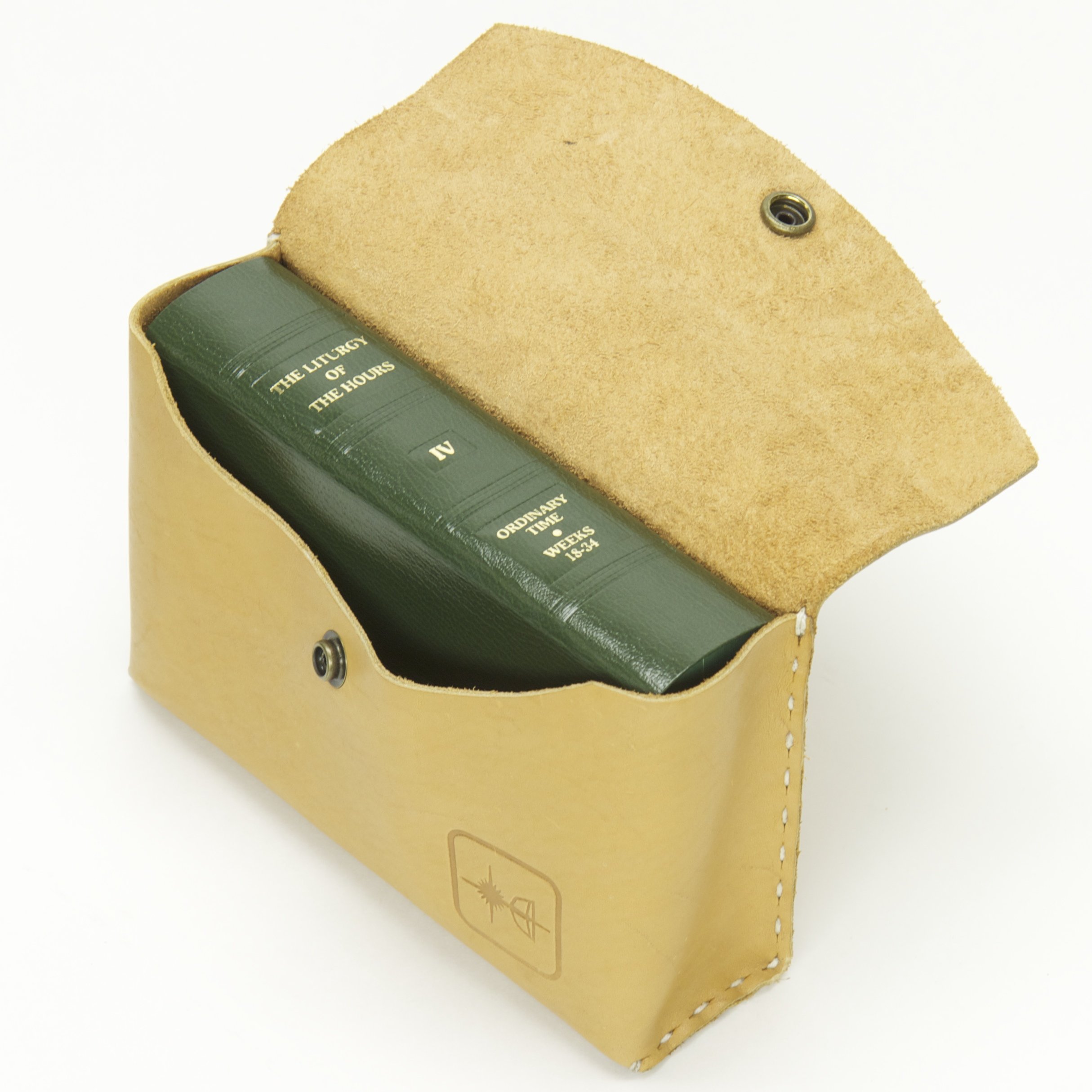 Liturgy of the Hours Book Cover (Buckskin Leather) Leather Bound – January 1, 2013