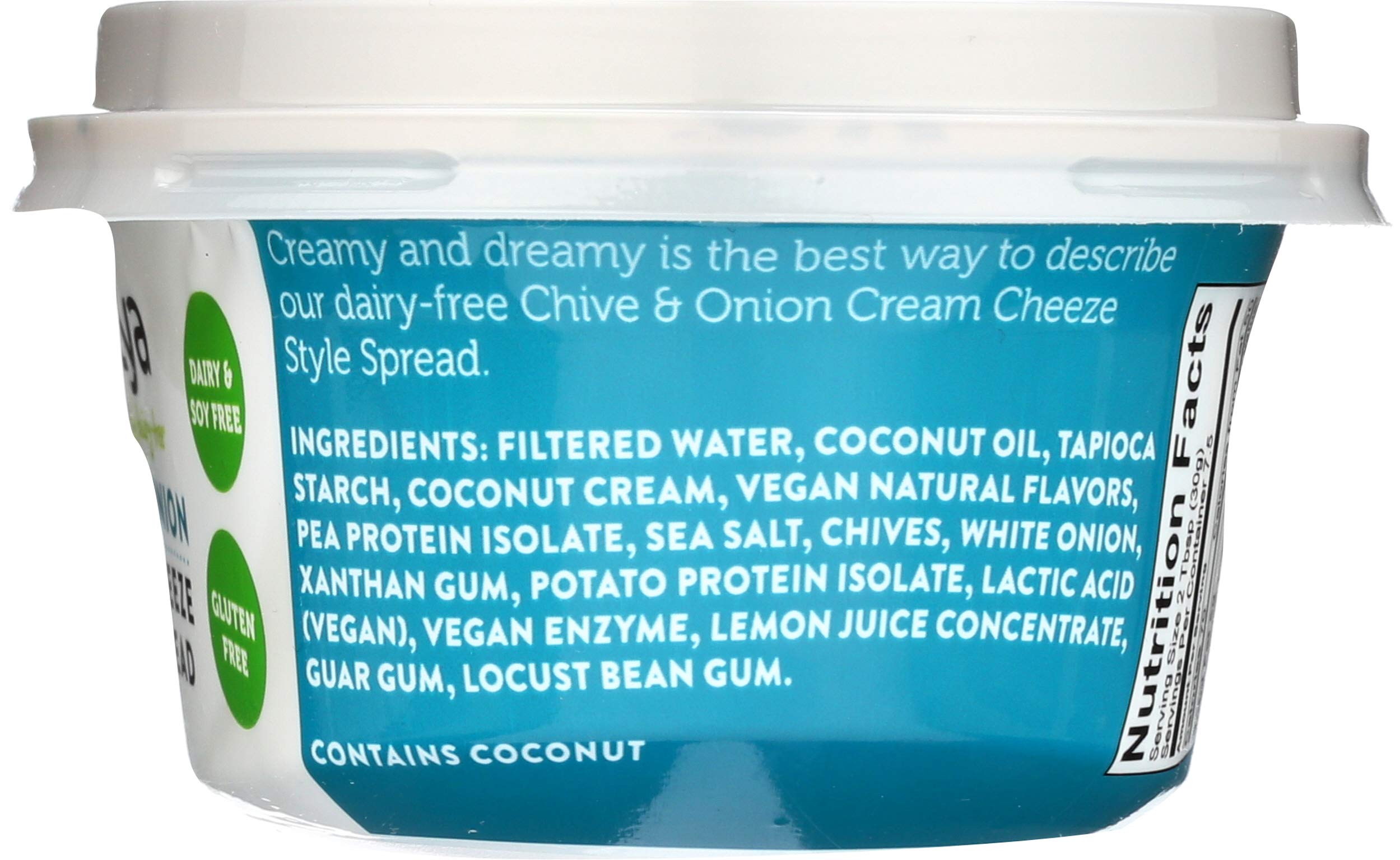 ☆ ちゃちゃ様│イオ-ヌクリーム８ Amazon.com: Daiya, Chive and Onion Cream Cheese Style Spread, 8 oz