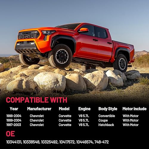 Vista 137 de BDFHYK 741-645 Elevalunas eléctrico con motor para automóvil delantero derecho del pasajero para Chevy Silverado, Tahoe, Suburban, Avalanche