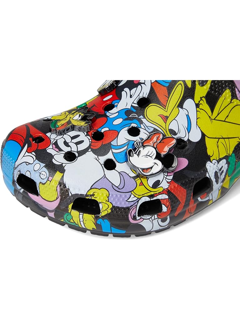 Black Crocs Disney Mickey Mouse Clogs