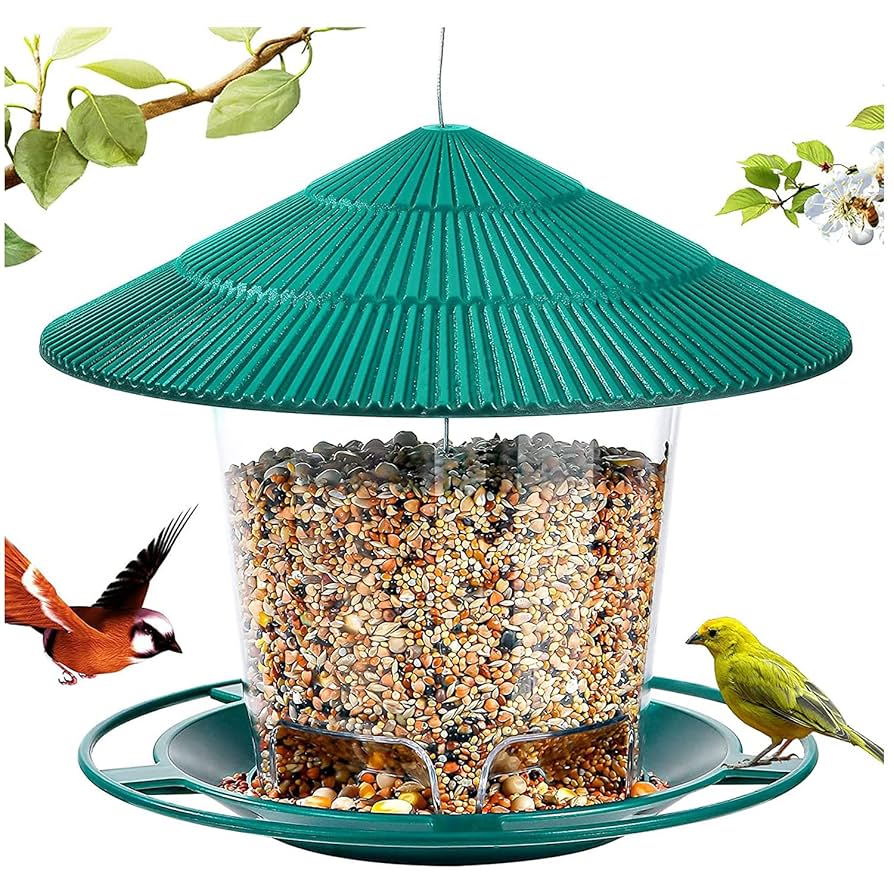 Amazon | NGE バードフィーダー 野鳥 小鳥 野鳥の餌台 吊り下げ