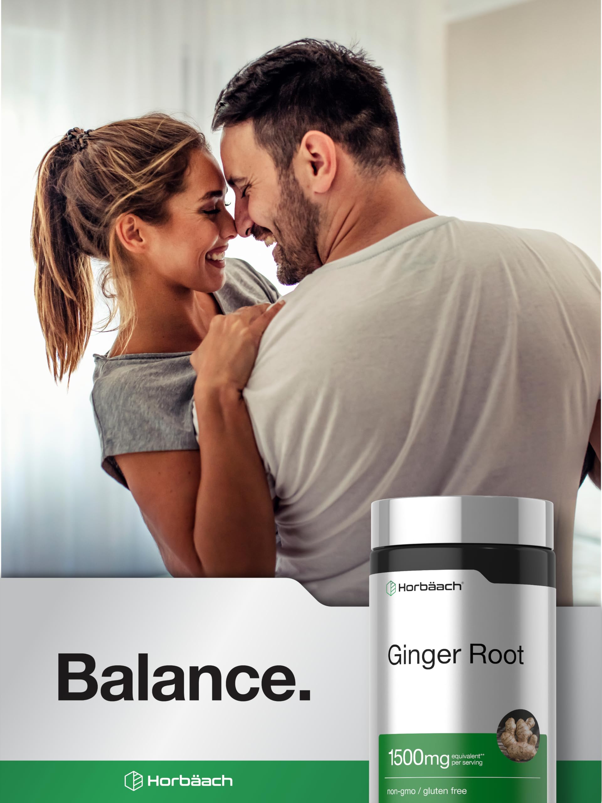 Horbäach Ginger Root Extract Supplement | 150 Capsules — Amazon image 6