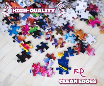 Cosmic Crunch Breakfast Cereal Monster Puzzle By Joe Simko | 1000 Piece Jigsaw Puzzle Toy | Interactive Brain Teaser for Family Game Night | 29 x 20 Inches