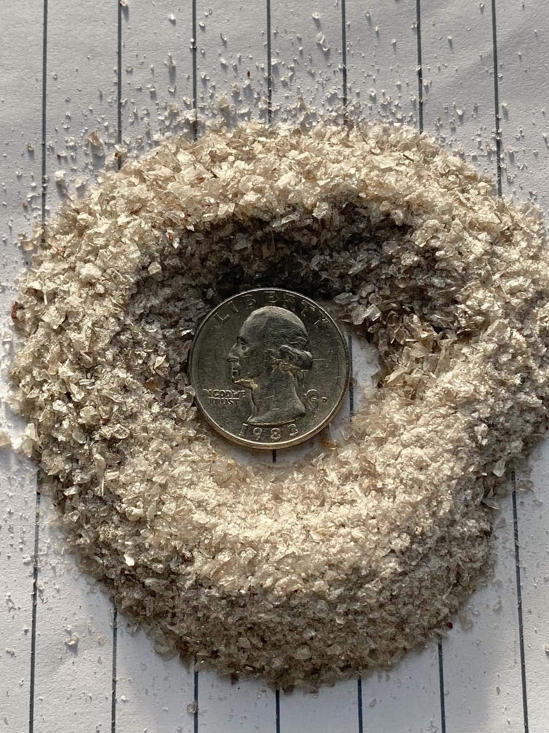 Smoky Quartz Powder - 1mm and Smaller - 100% Smoky Quartz Life+Love! Grounding Clears Negative Energies! 1mm (1 Pound)