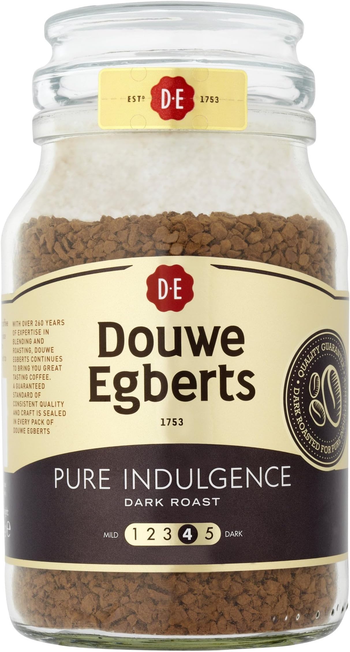 Douve Egbert Instant Coffee Dark Roasted 95g Pure Enjoyment (Imported)