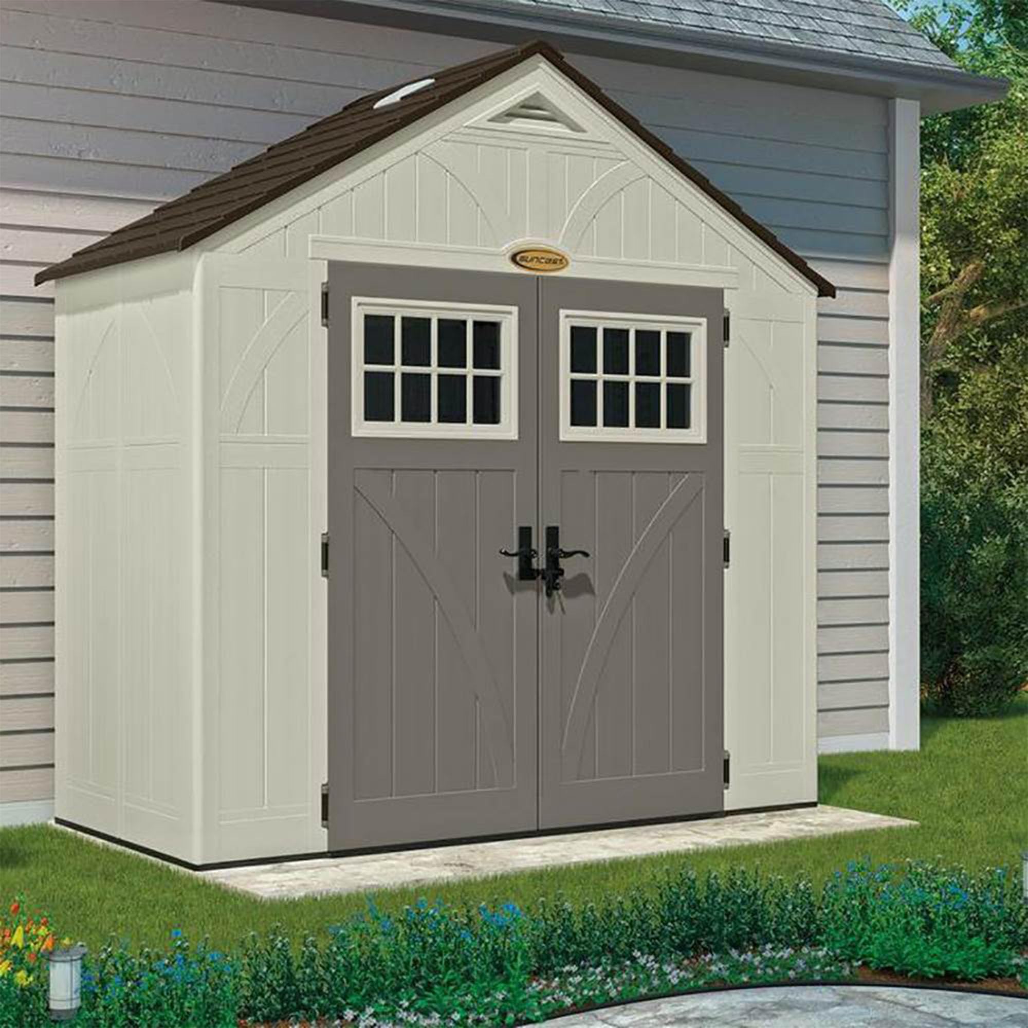 Tremont 8 X 10 Storage Shed Suncast Outdoor Storage Suncast Tremont 8