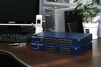 NETGEAR JGS524-300JPS スイッチングハブ ギガビットアンマネージスイッチ - GS524