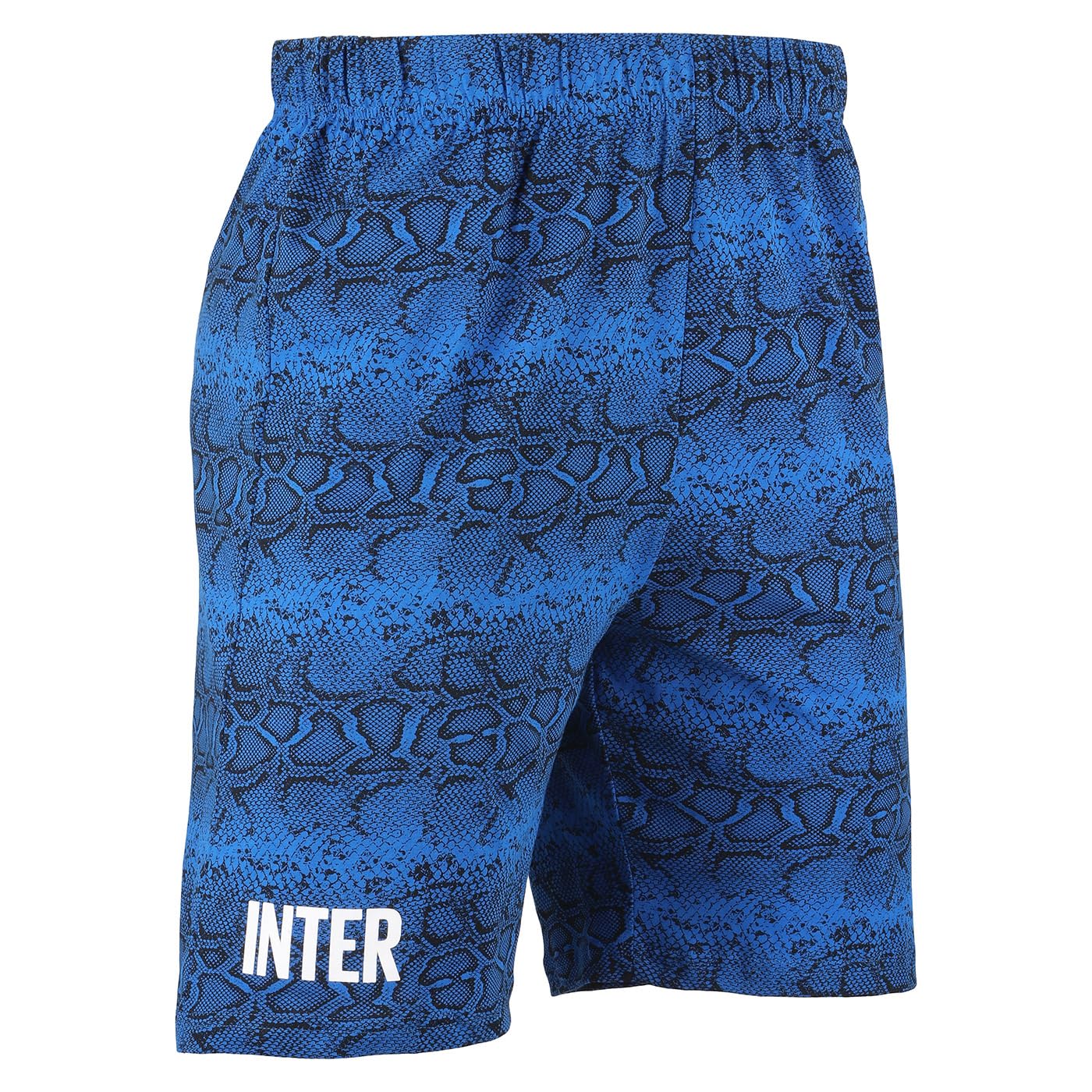 Inter Pijama Corto Hombre, Negro, Extra Large