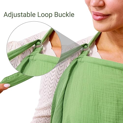 Miniatura 5 de Fundas de muselina para lactancia materna, cubierta de lactancia de privacidad, cubierta de lactancia materna, cubierta de lactancia materna para