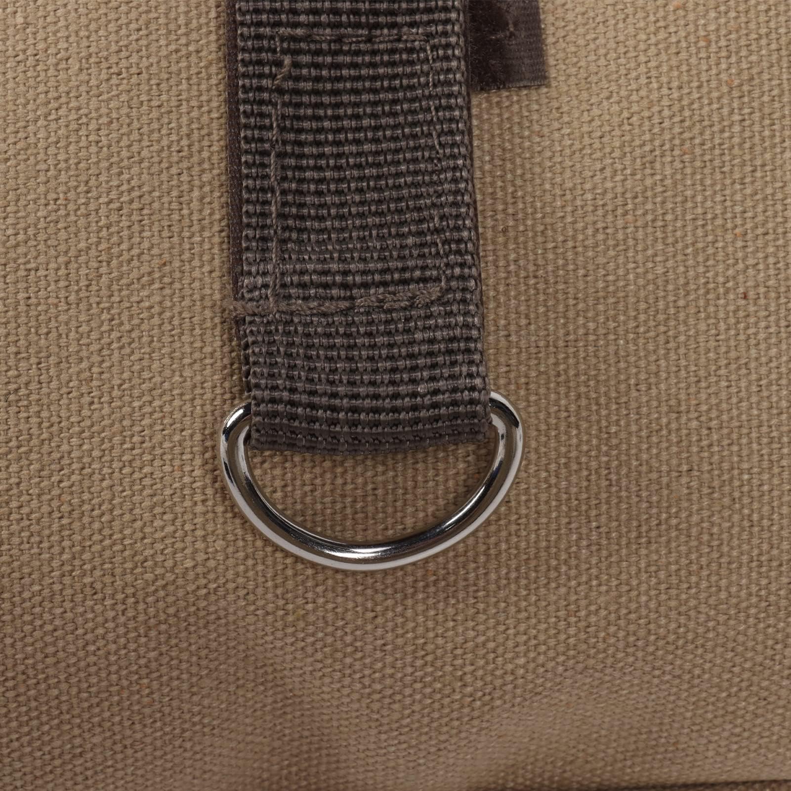 Cyrank Harnais de Sac à Dos pour Chien, Sacoche Légère pour Chien, Idéal pour les Randonnées en Plein Air, Taille Unique, Beige