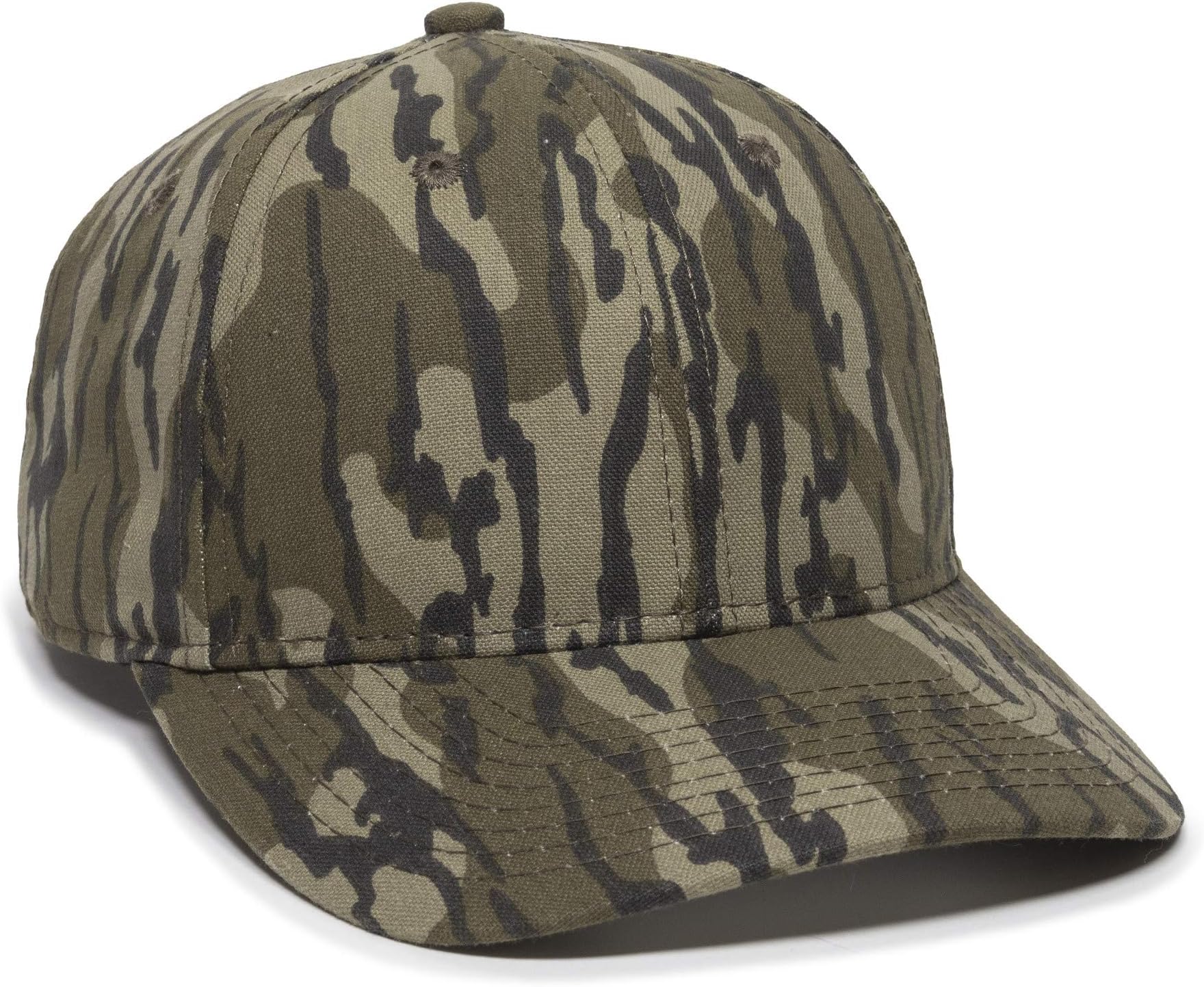 Mossy Oak Adjustable Plastic Snap Closure Blank Cap