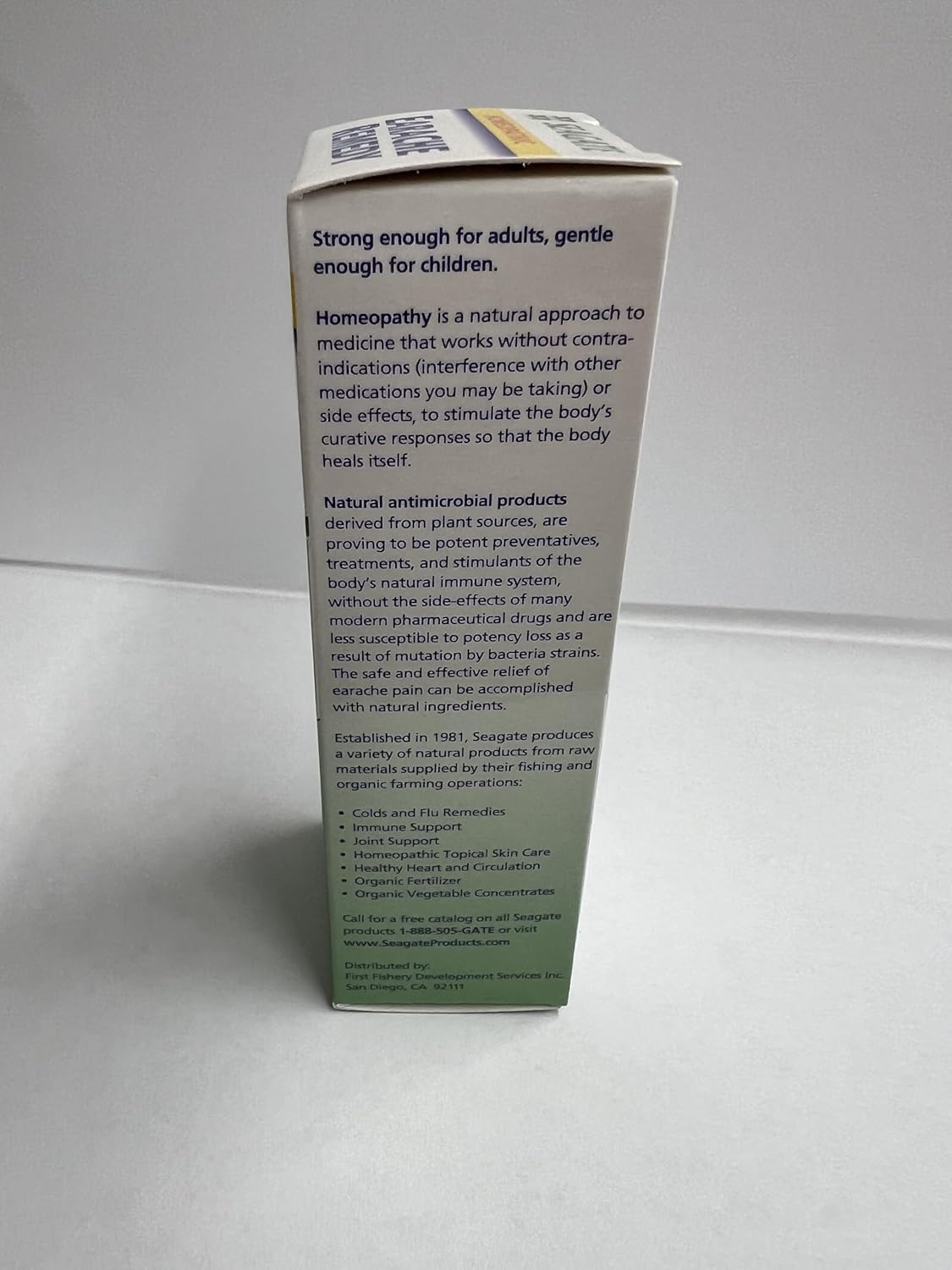 Seagate Products Homeopathic Olive Leaf Extract Earache Remedy 0.5 oz (Pack of 2)